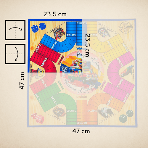 Parqués Plegable