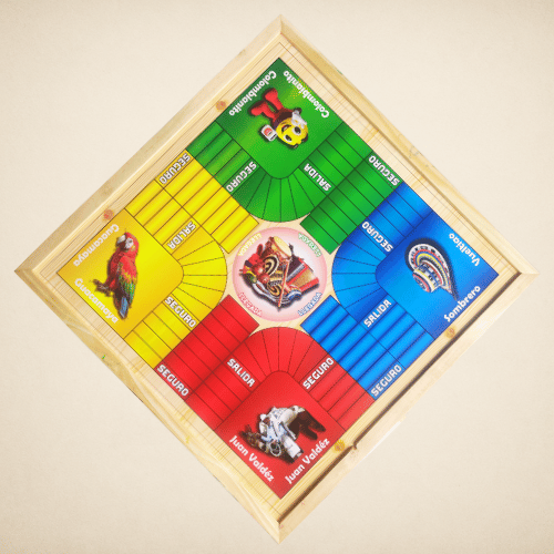 6 y 4 Puestos 40X40 Marco de Madera