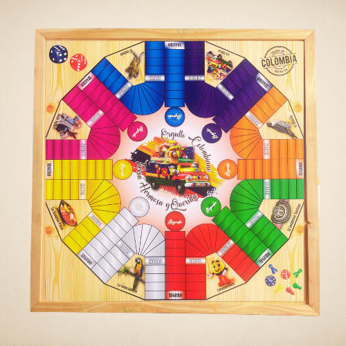 6 y 8 Puestos Marco de Madera